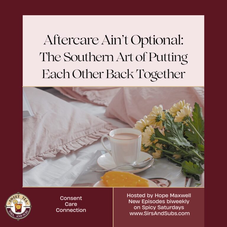 Aftercare Ain’t Optional: The Southern Art of Putting Each Other Back Together